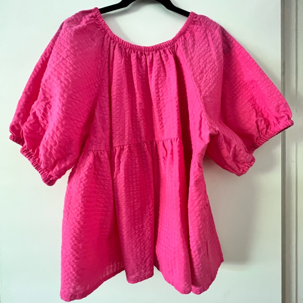 Old Navy magenta top